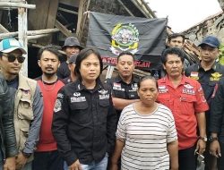 Ormas Gibas Kabupaten Bekasi Bantu Korban Rumah Ambruk di Babelan